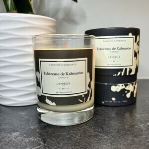 Lemieux Et Cie For Anthropologie Tubereuse De Kalimantan Glass Jar Candle 10.1oz